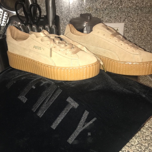 puma nude trainers